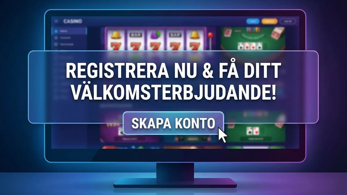 Registrera dig med bonus